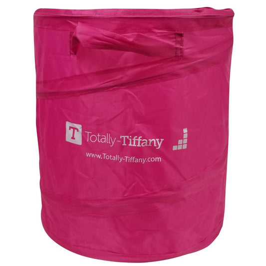 TT - 12" Pop Up Trash Can - Pink