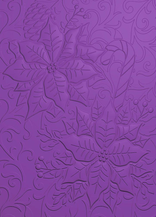 Gemini 3D Embossing Folder & Stencil - Precious Poinsettias