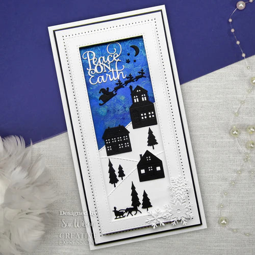 Creative Expressions Sue Wilson Festive Snowflake Panel Craft Die Vie