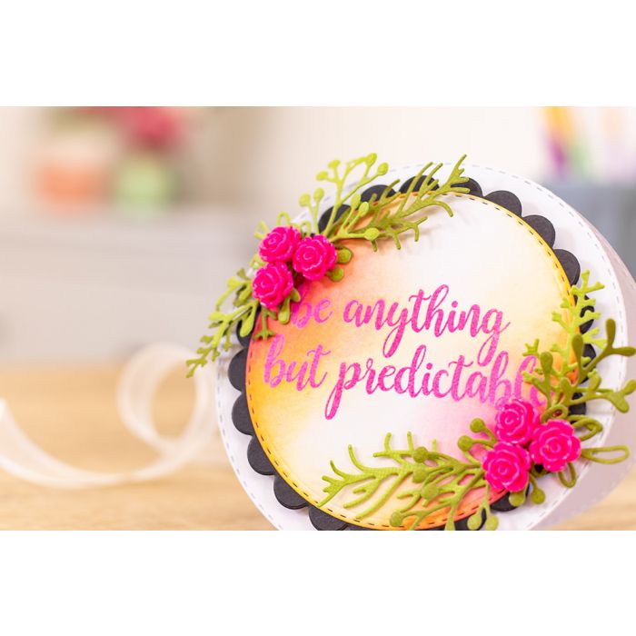 CC - Clear Acrylic Stamps - Anything but Predictable