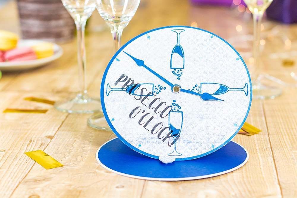 Crafters Companion Clear Acrylic Stamps - Prosecco OClock
