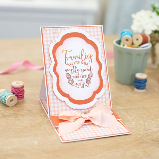 Crafters Companion - Photopolymer Stamp - Families Are...
