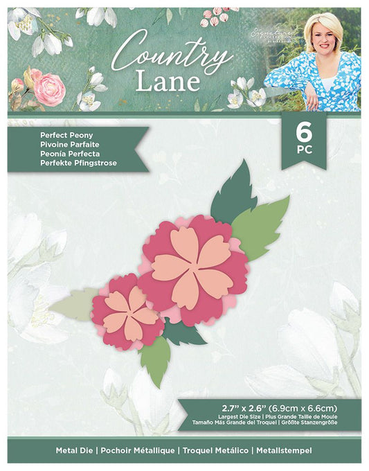 Sara Signature Country Lane Die - Perfect Peony