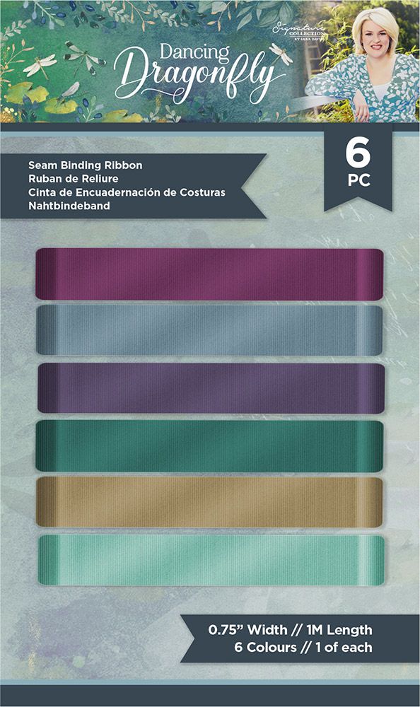 Sara Signature Dancing Dragonfly - Seam Binding Ribbon – Crafty Granny