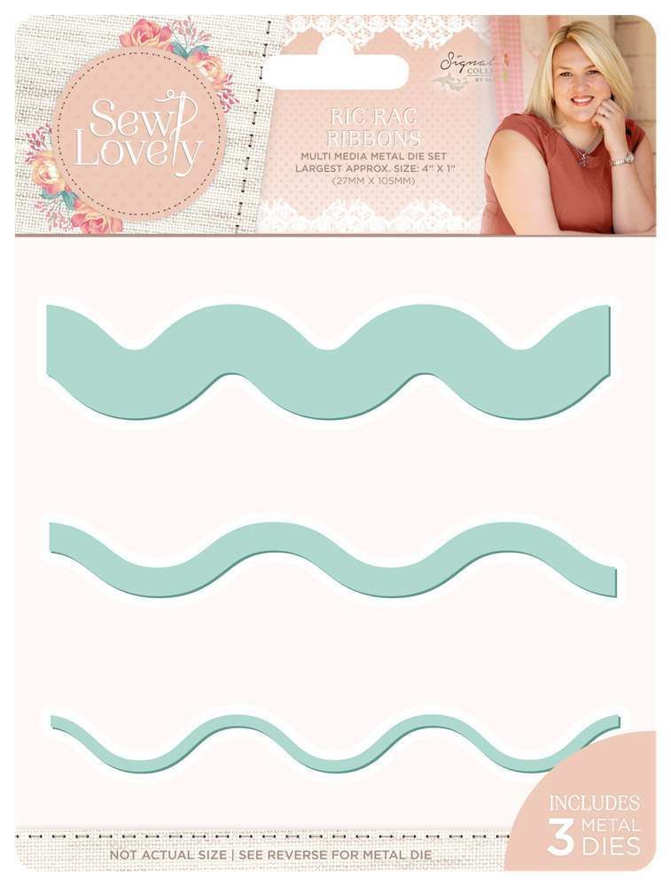 Sara Signature Sew Lovely Multi Media Die - Ric Rac Ribbons – Crafty Granny