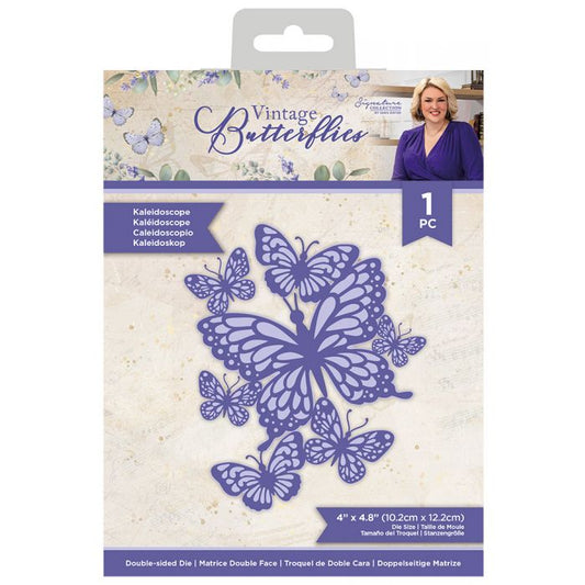 Sara Signature - Vintage Butterflies - Metal Die - Kaleidoscope