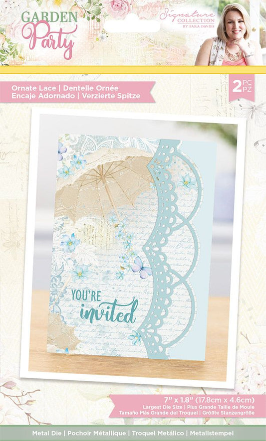 Sara Signature Garden Party Die - Ornate Lace