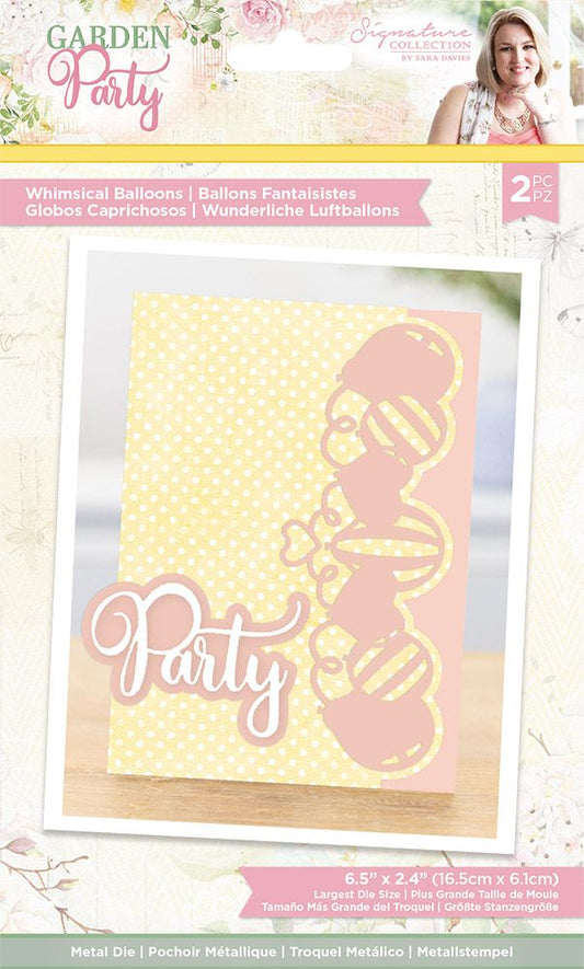 Sara Signature Garden Party Die - Whimsical Balloons