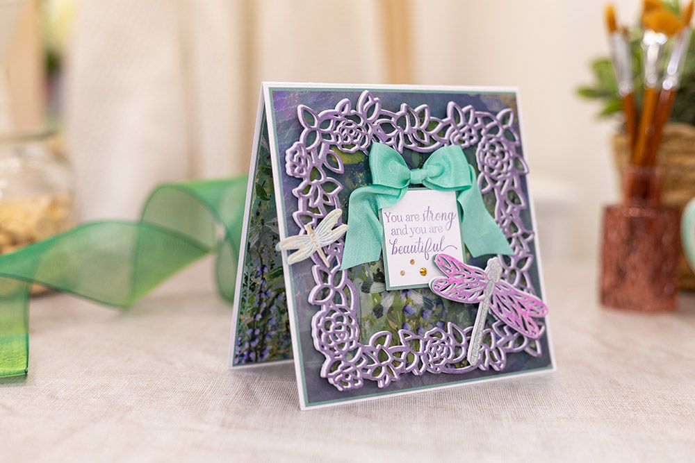 Sara Signature Dancing Dragonfly - Seam Binding Ribbon