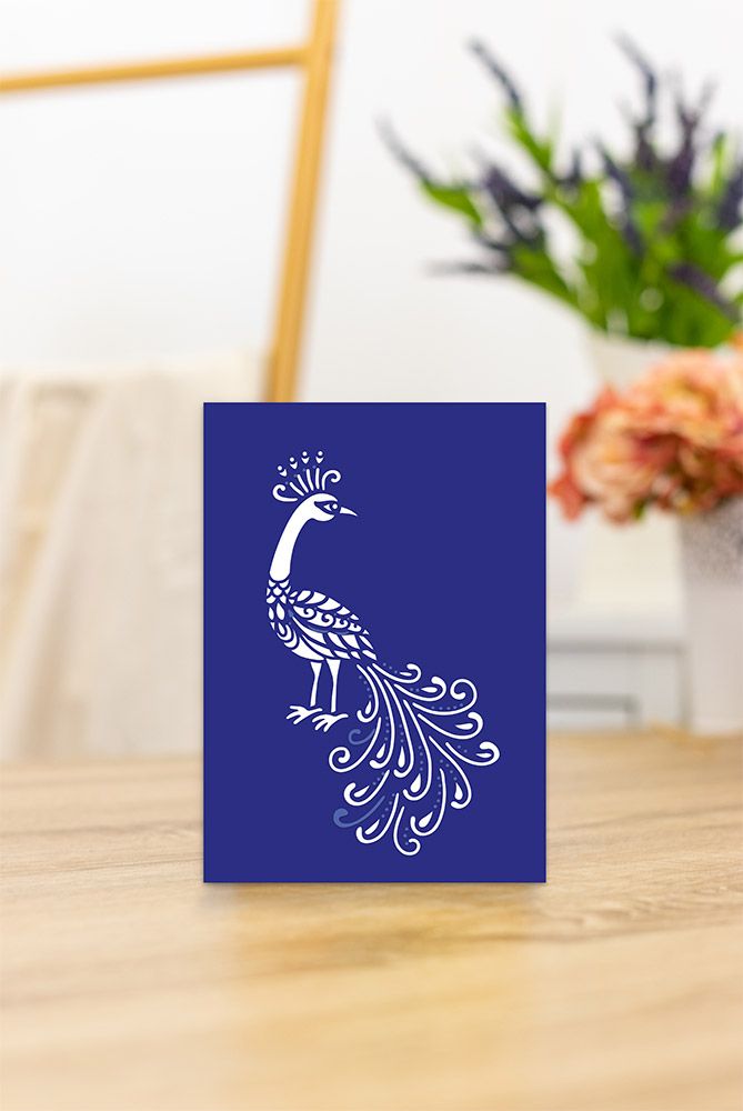 Gemini 3-in-1 Create a Card Die - Floral Peacock