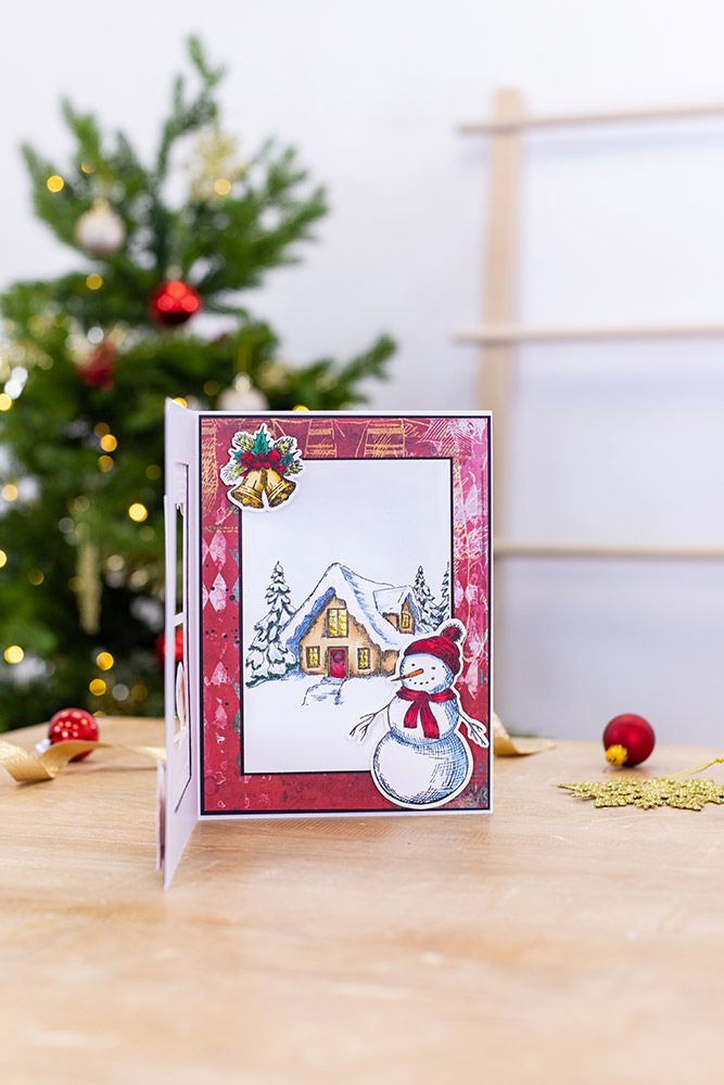 Crafters Companion - Clear Acrylic Stamp - Woodland Cottage