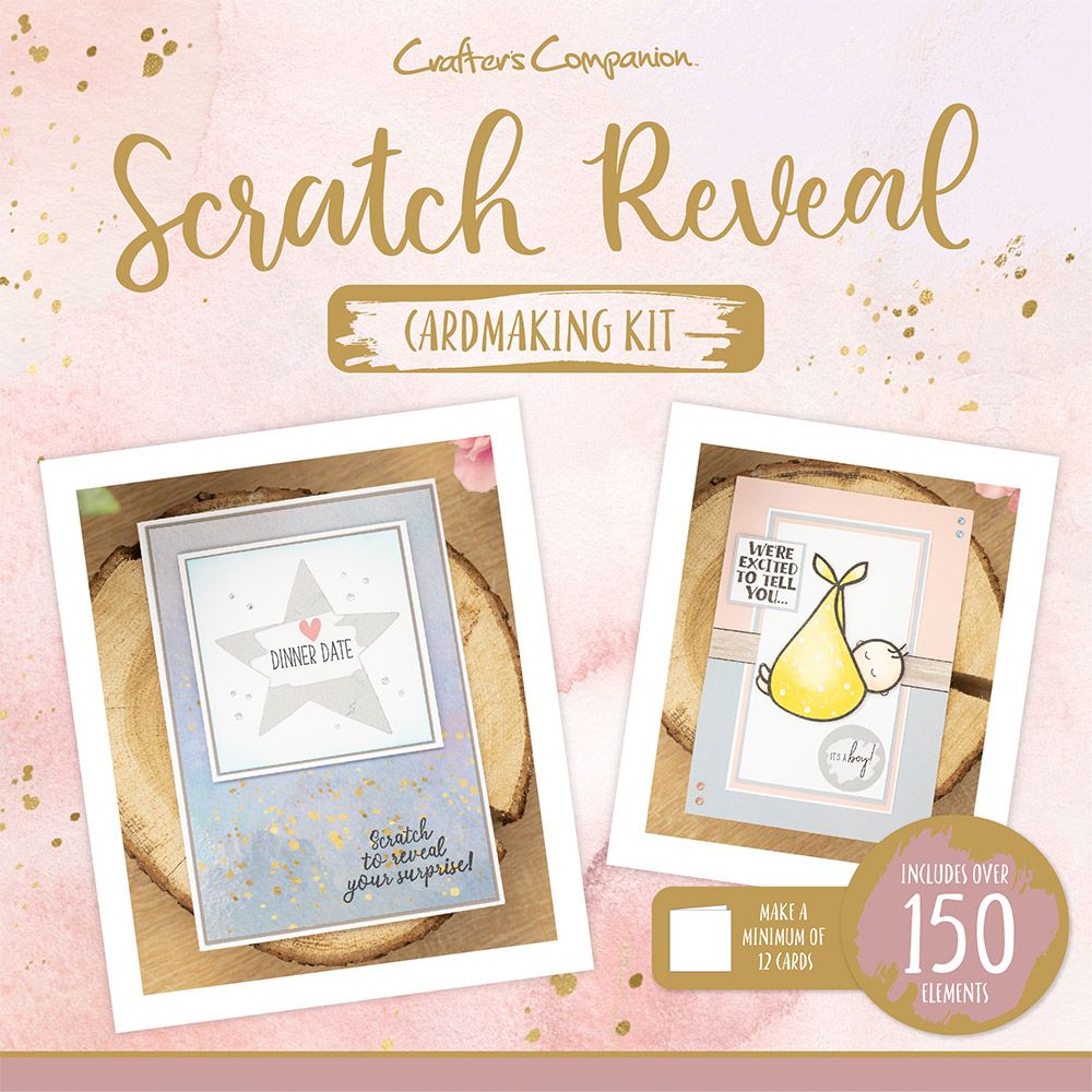 Crafters Companion - Scratch Reveal Cardmaking Kit