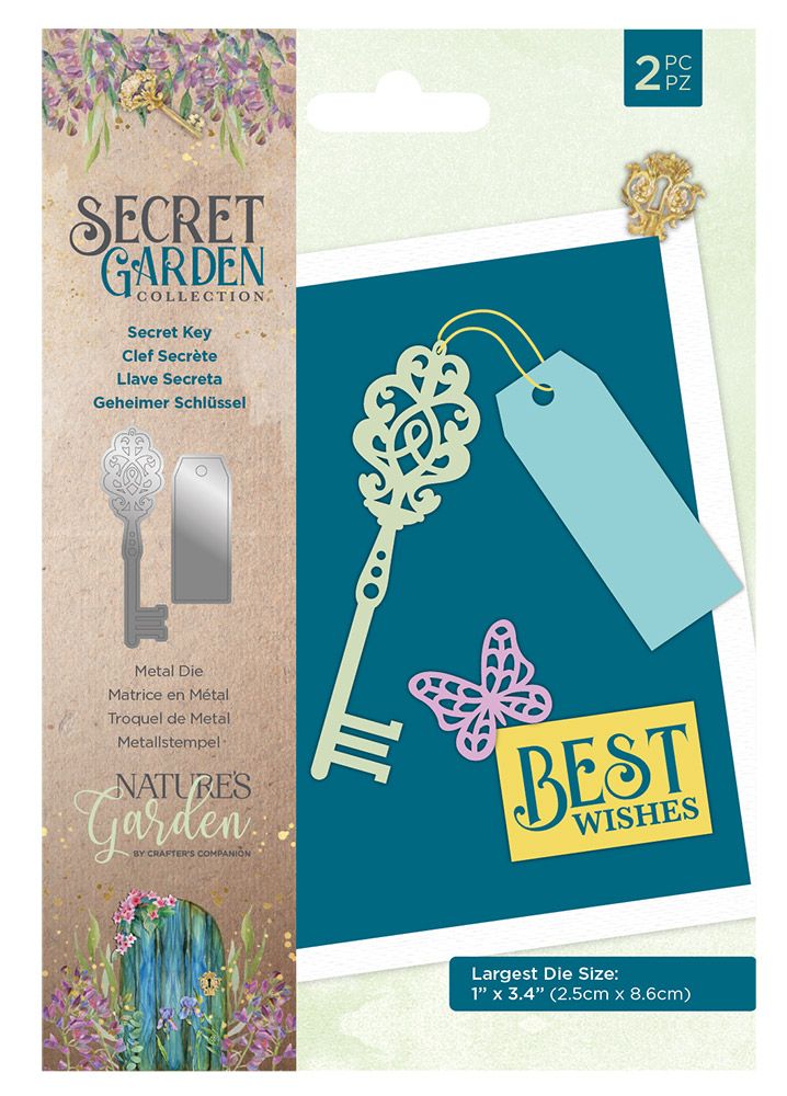 Secret Garden - Metal Die - Secret Key