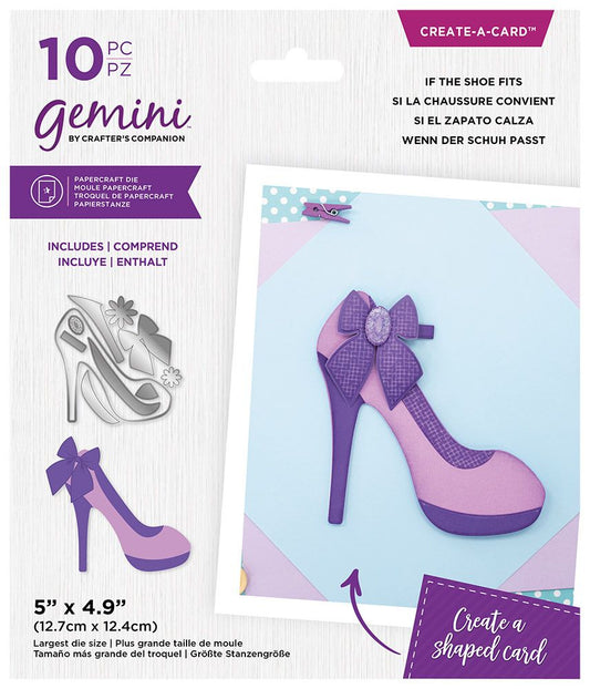 Gemini - Create-a-Card - If The Shoe Fits