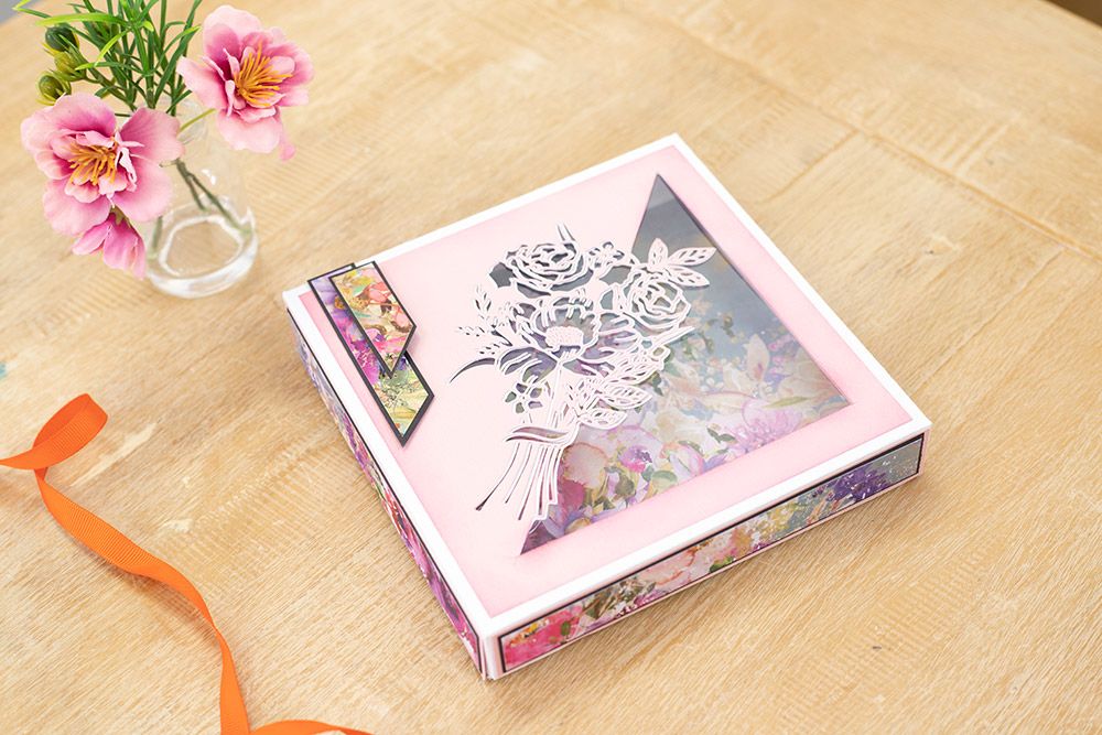 Sara Signature Say It With Flowers - A4 Bumper Linen Card Pack