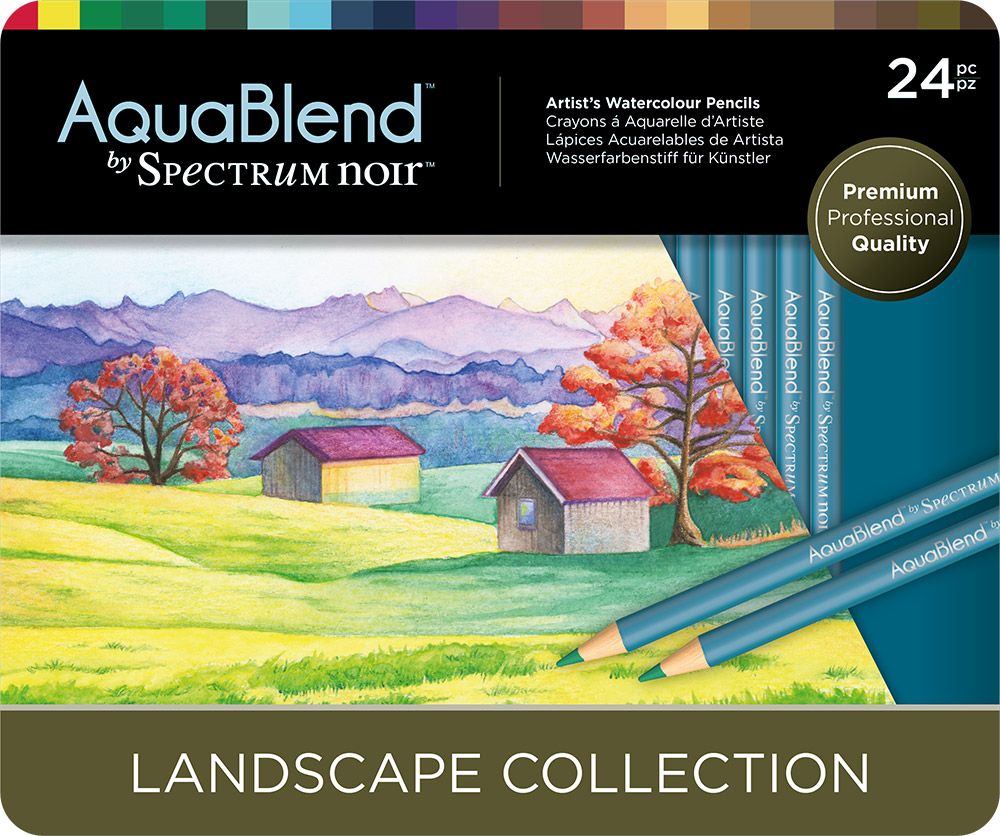 Spectrum Noir Aquablend Pencils (24PC) - Landscape