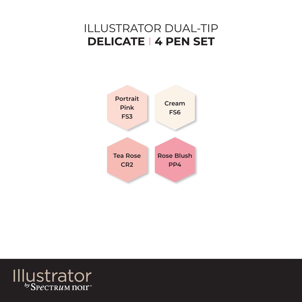 Spectrum Noir Illustrator (4PC) - Delicate