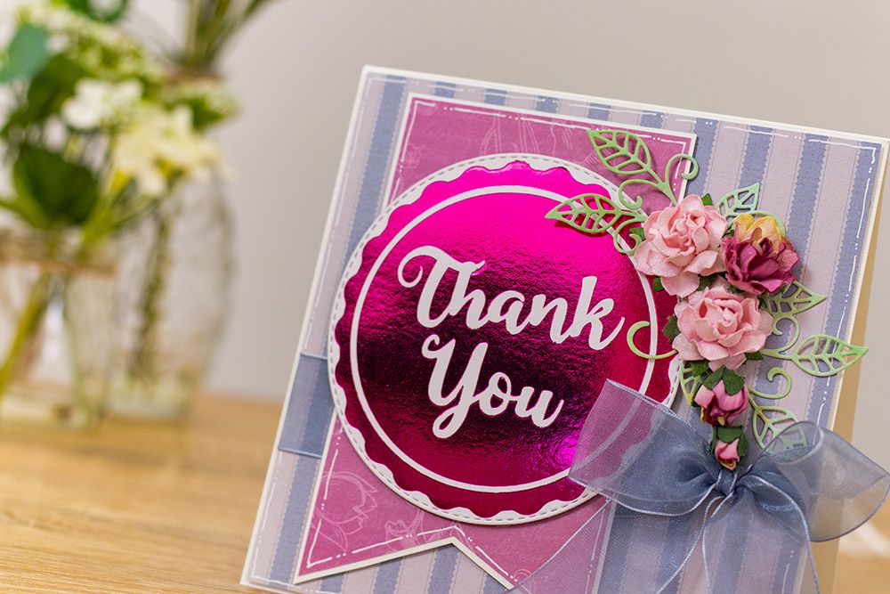 Gemini Expressions Foil Stamp Die - Thank You Very Much