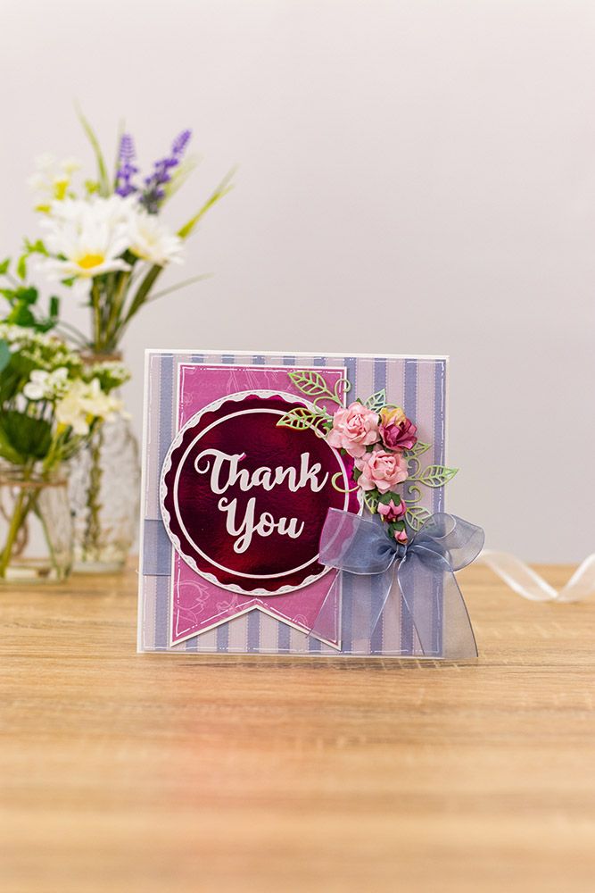 Gemini Expressions Foil Stamp Die - Thank You Very Much