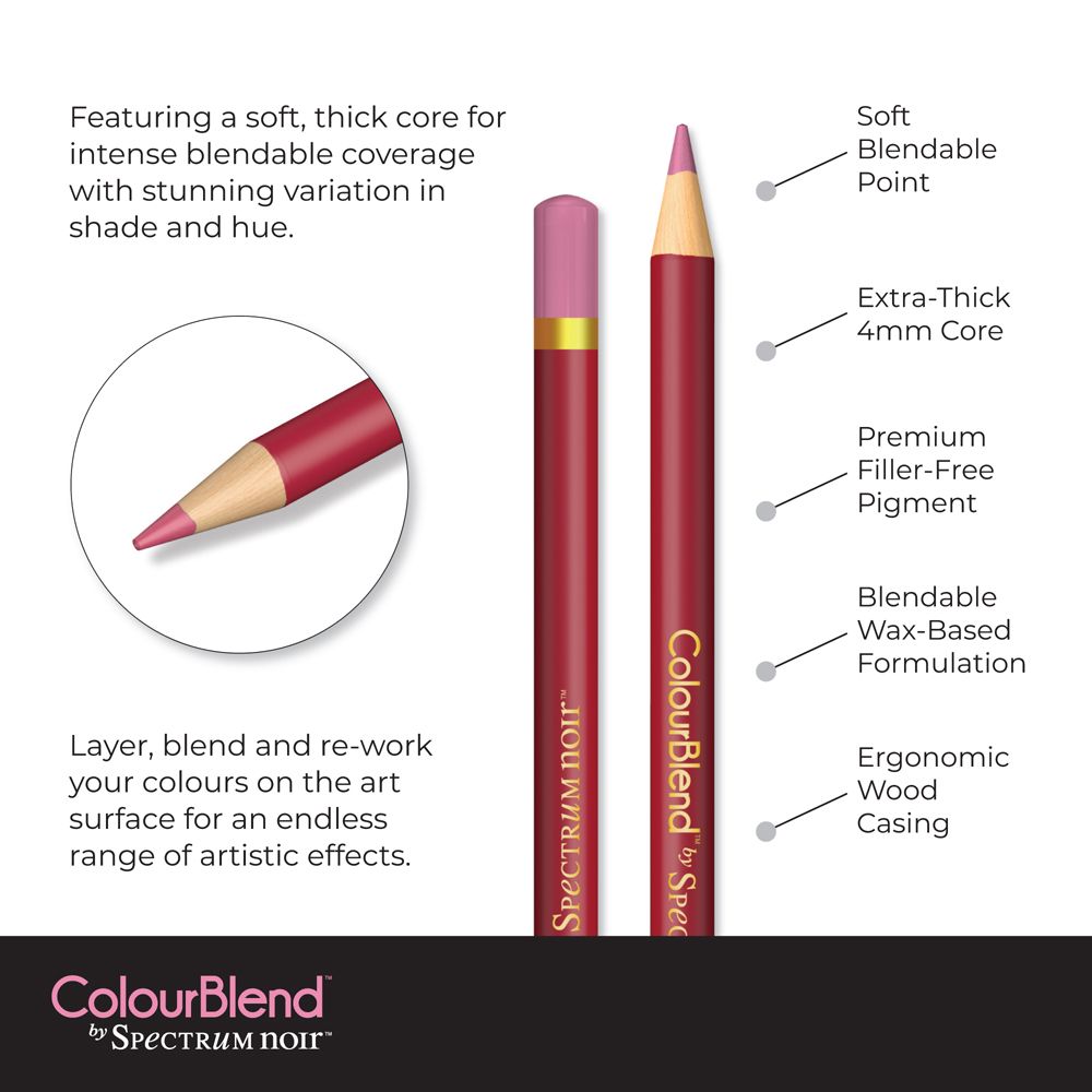 ColourBlend by Spectrum Noir 24 Pencil Set - Naturals