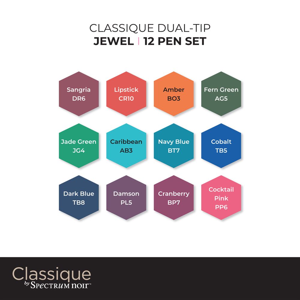 Spectrum Noir Classique (12PC) - Jewel