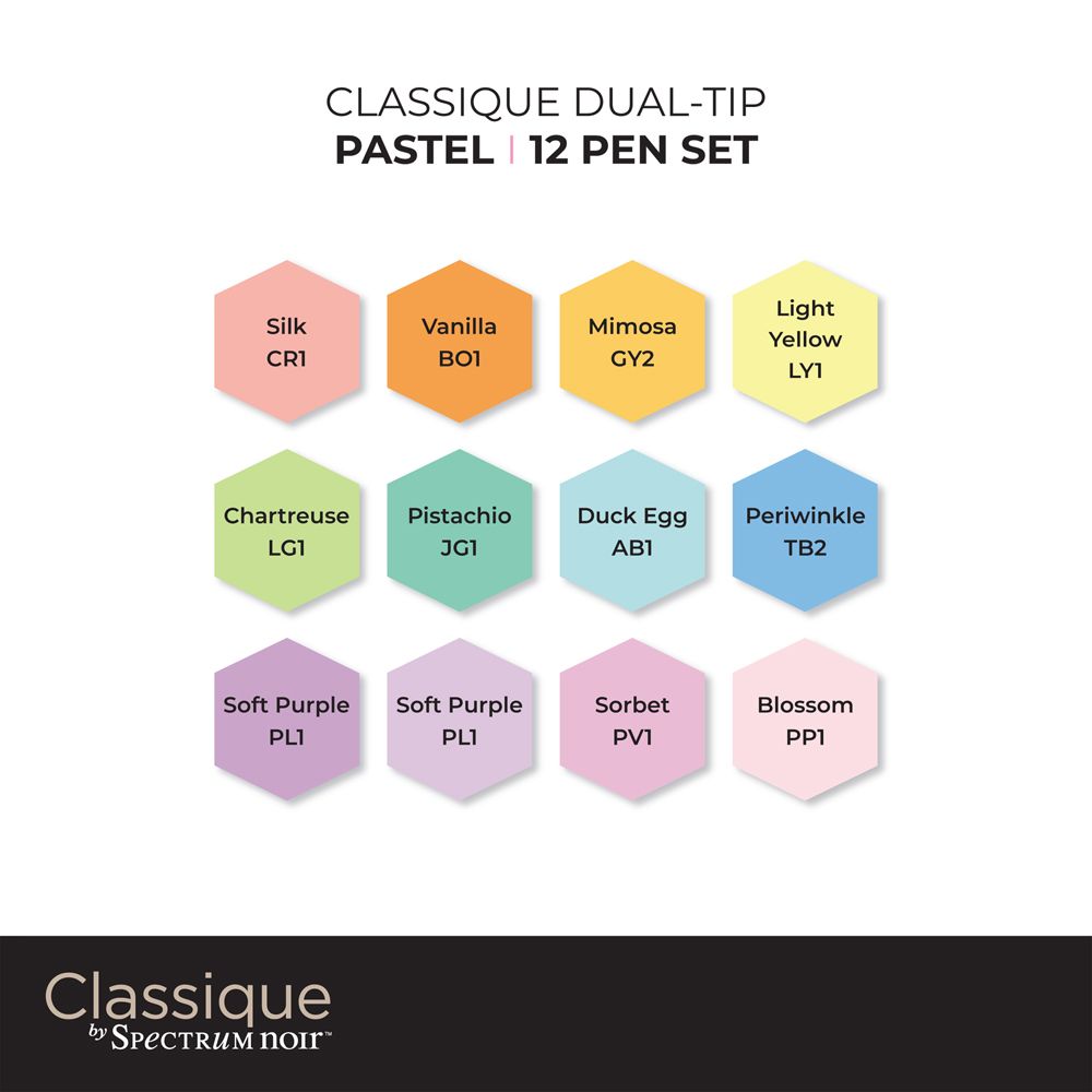 Spectrum Noir Classique (12PC) - Pastel