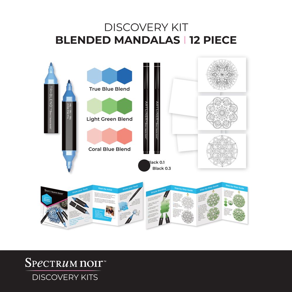 Spectrum Noir Discovery Kit - Blended Mandalas