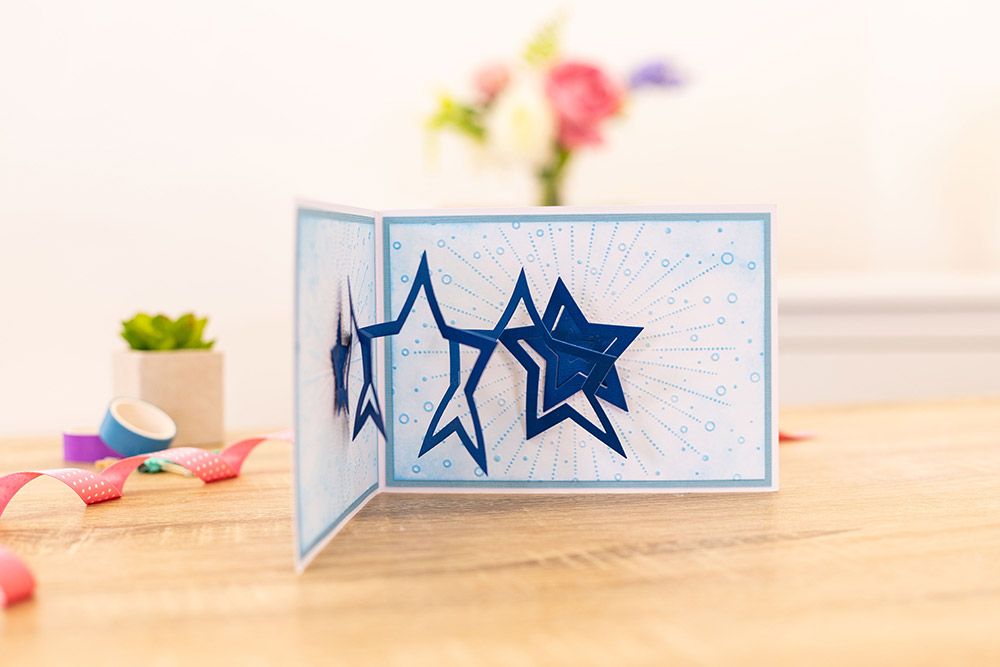 Gemini Elements Metal Die - Spiral Pop-Out Star