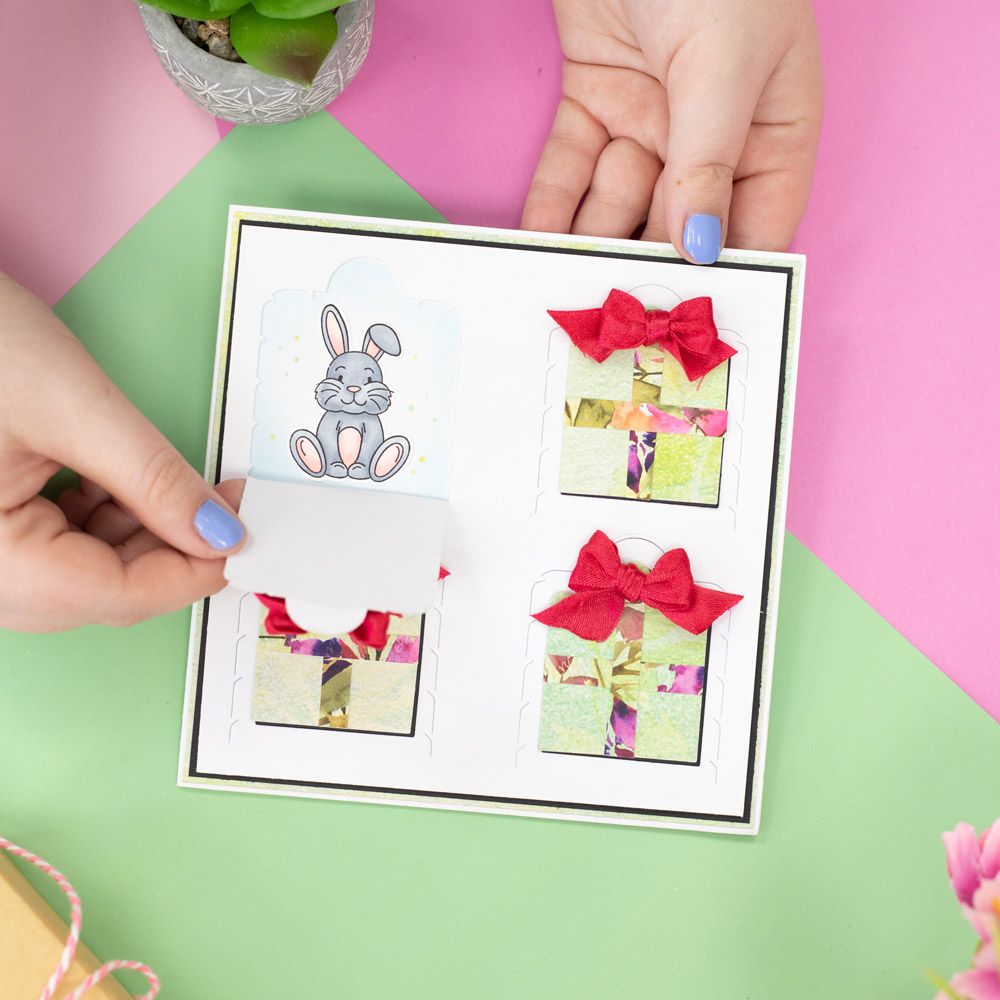 Gemini Door Reveal Stamp and Die - Square