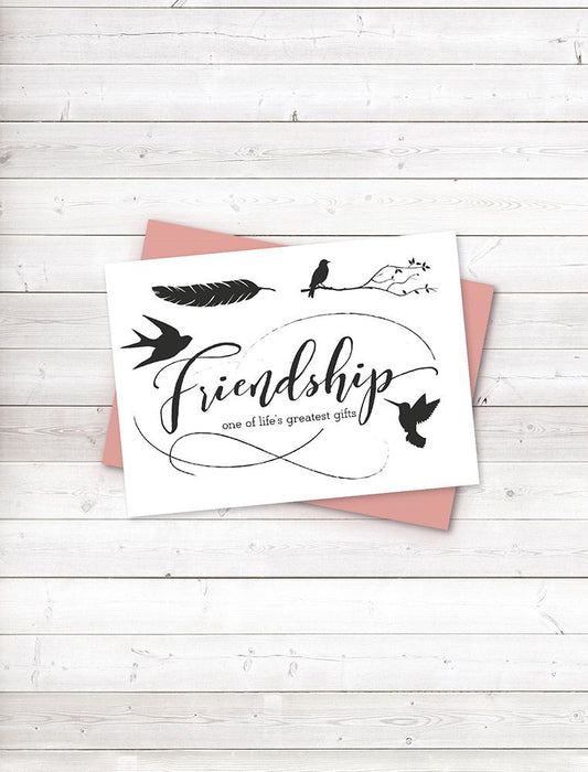 Sharon Callis - A6 Photopolymer Stamp - Friendship