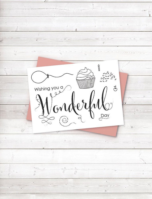 Sharon Callis - A6 Photopolymer Stamp - Wonderful