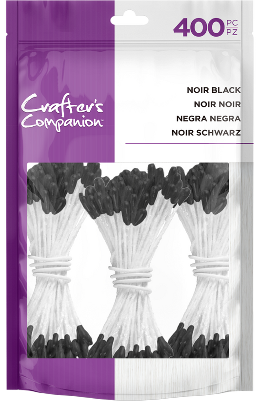 Crafter's Companion - Flower Stamens - Noir Black (400PC)