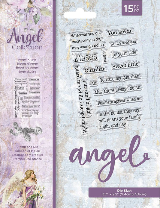 Angel Collection Stamp & Die - Angel Kisses