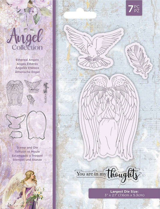 Angel Collection Stamp & Die - Ethereal Angels