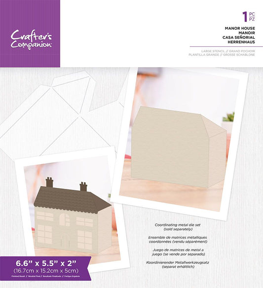 Crafters Companion - Template - Manor House