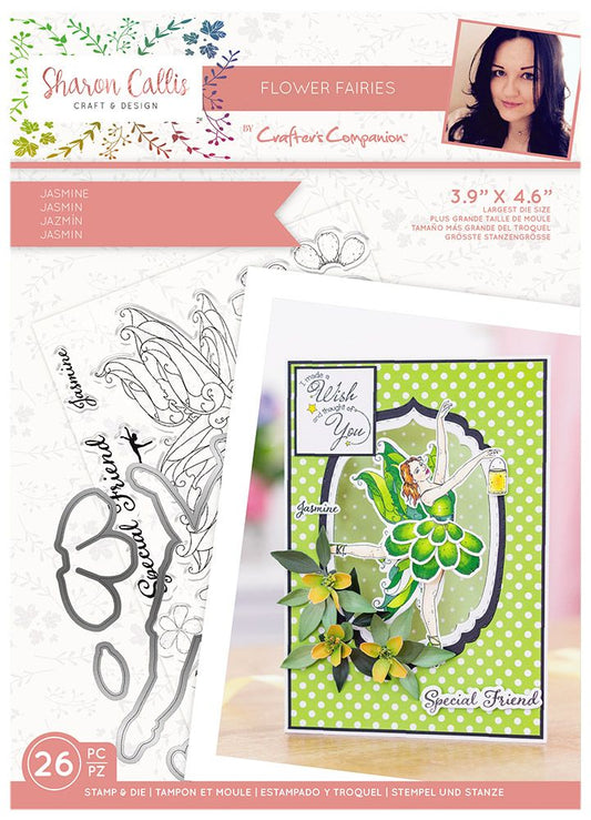 Sharon Callis Crafts Stamp and Die - Jasmine