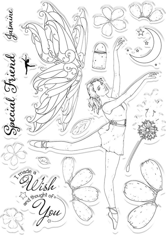 Sharon Callis Crafts Stamp and Die - Jasmine