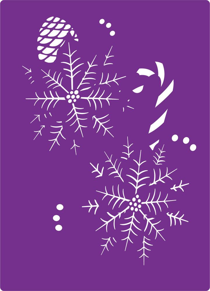 Gemini 3D Embossing Folder & Stencil - Precious Poinsettias