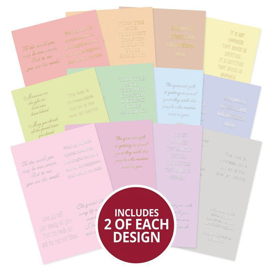 Stickables Perfect Verses - Self-Adhesive Pretty Pastels