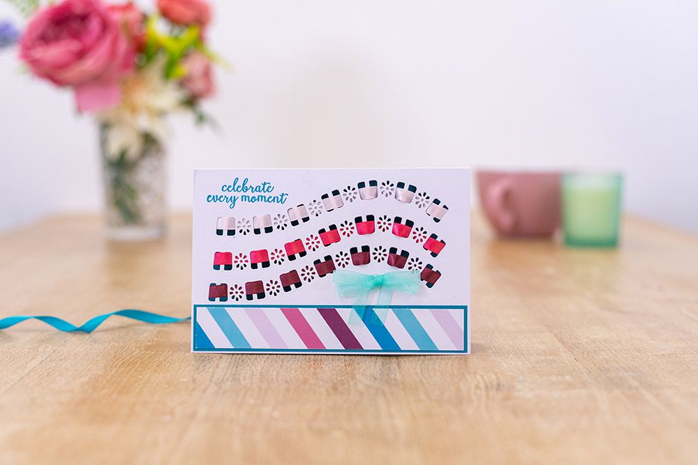 Crafter's Companion - Monthly Craft Kits - Ribbon Threading Dies-Box 42