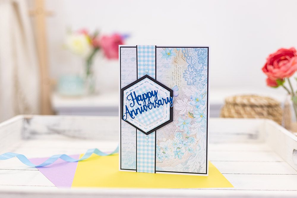 Gemini Elements Die Swing Card - Hexagon