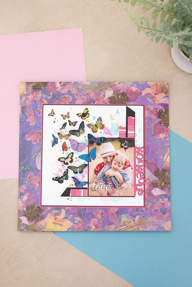 Timeless Butterfly Collection - Topper Sheet and Die Set