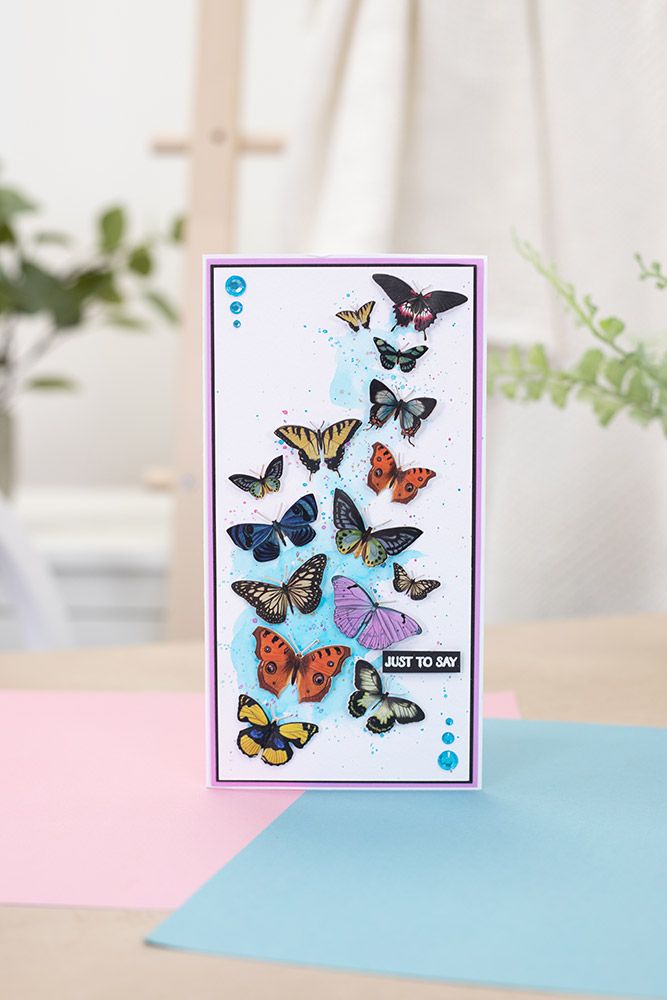 Timeless Butterfly Collection - Topper Sheet and Die Set