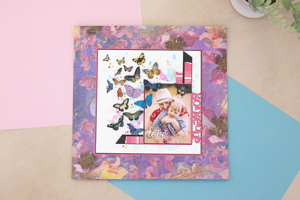 Timeless Butterfly Collection - Topper Sheet and Die Set