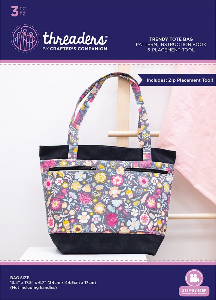 Threaders - Pattern Pack - Trendy Tote Bag