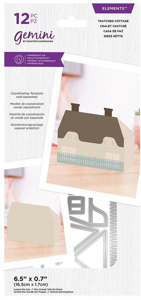 Gemini - Metal Die - Elements - Thatched Cottage