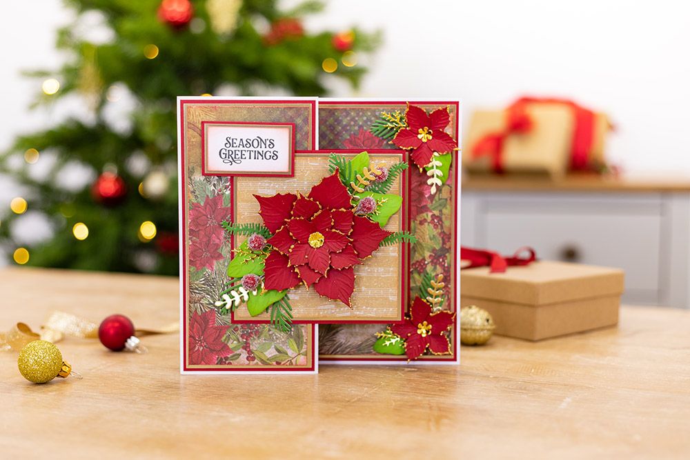 Sara Signature Twas the Night Before Christmas - Metal Die - Festive Foliage