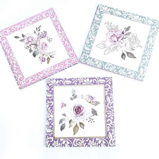 Paper Dienamics A Touch of Violet 48 sheet Topper Stash