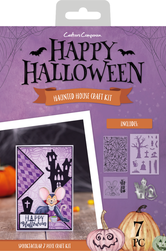 Happy Halloween - Haunted House Craft Kit