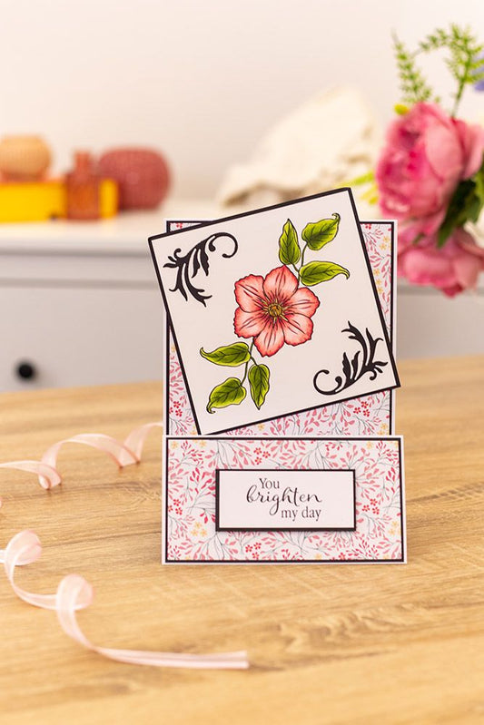 Crafters Companion - Photopolymer Stamp - Brighten My Day